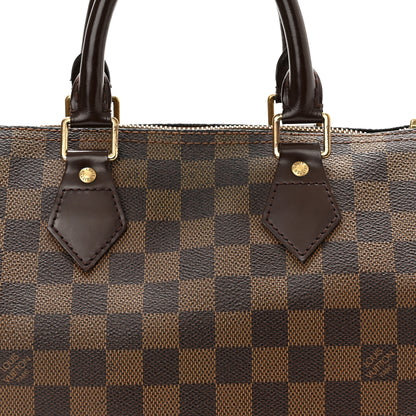 Louis Vuitton Damier Ebene Speedy 25 8 of 14