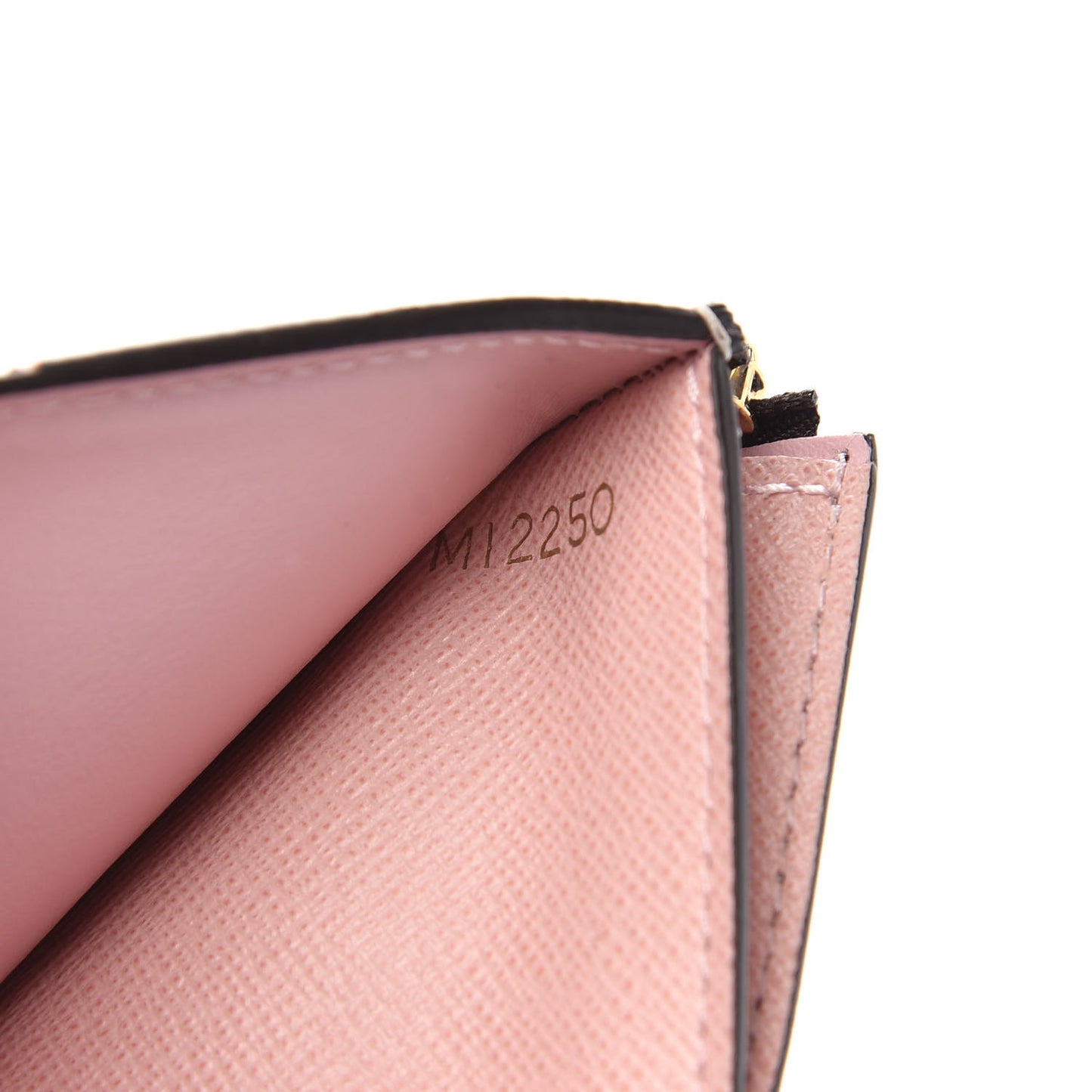 Monogram Zoe Wallet Rose Ballerine
