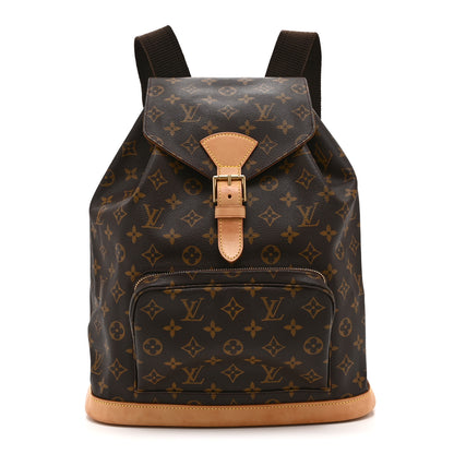Louis Vuitton Monogram Montsouris GM Backpack 1 of 12