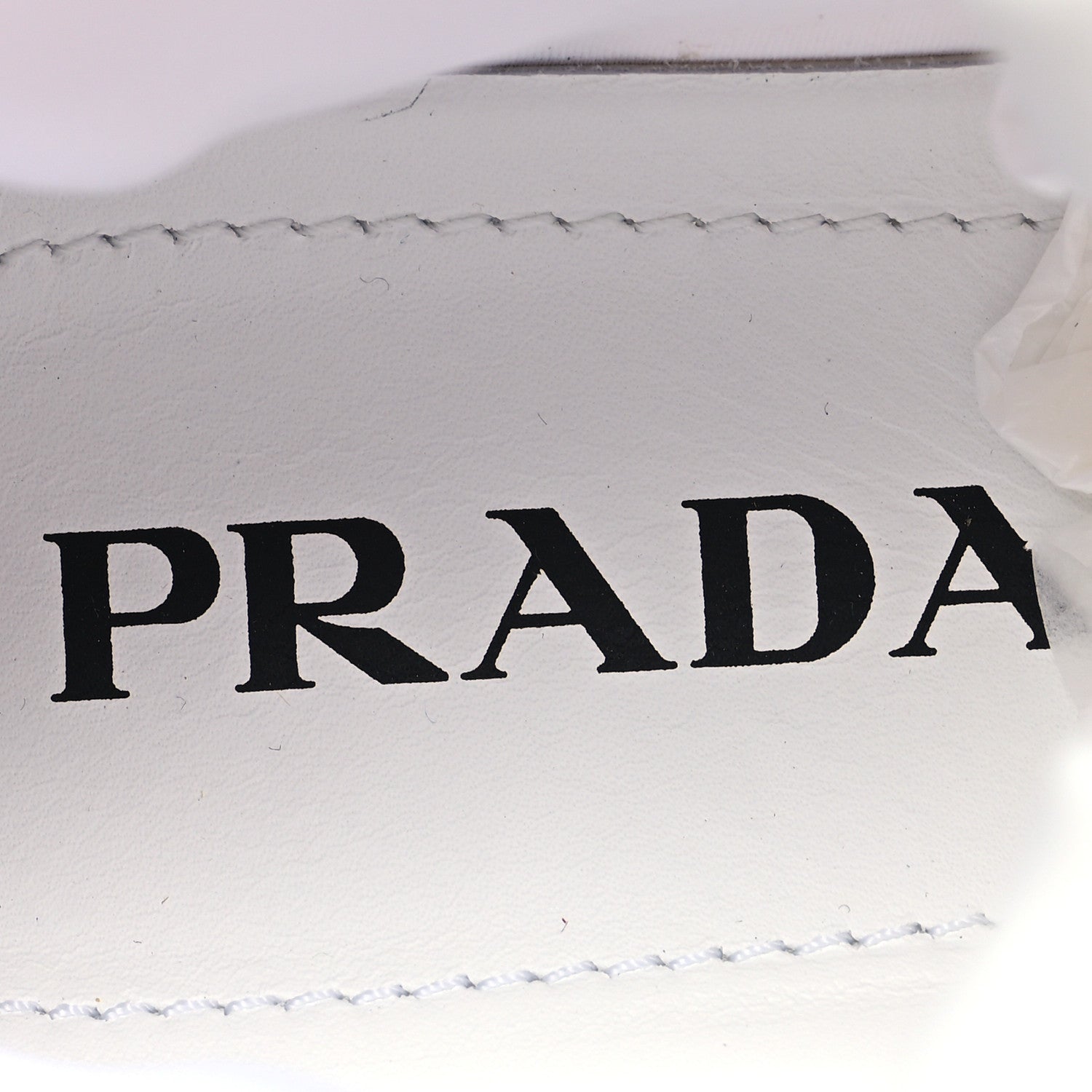 Prada Re-Nylon Gabardine Rubber Triangle Logo Quilted Womens Rush Piuma 50mm Mid Sneakers 38 Alabastro 8 of 8