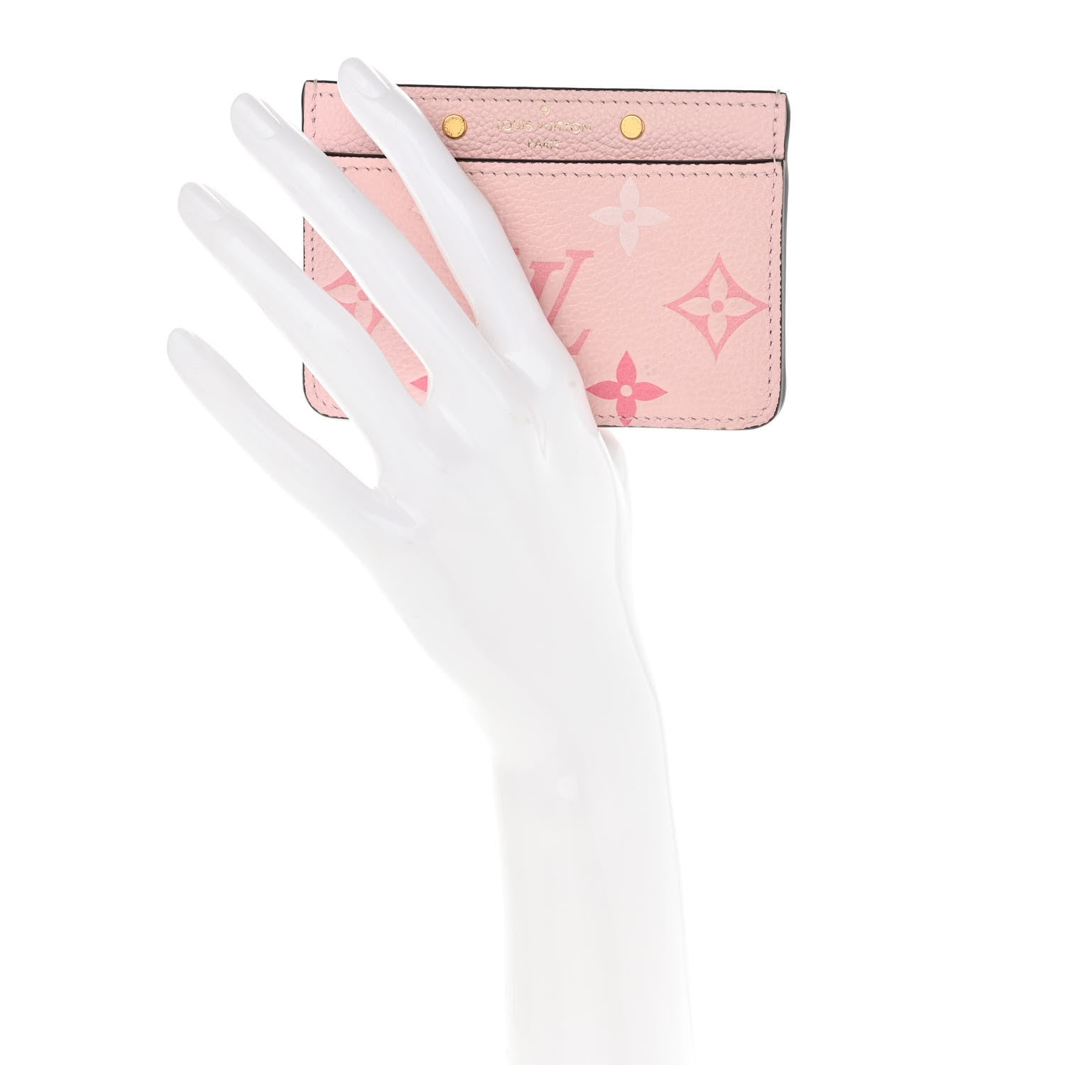 Louis Vuitton Empreinte Monogram Giant By The Pool Card Holder Bouton De Rose 2 of 7