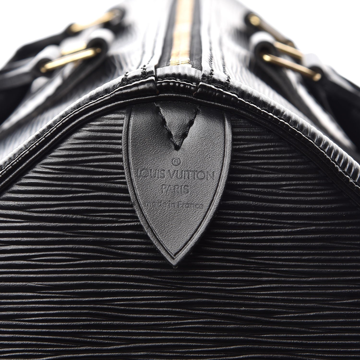 Louis Vuitton Epi Speedy 35 Black 6 of 9