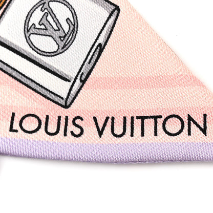 Louis Vuitton Silk Bejeweled BB Bandeau Beige 4 of 4