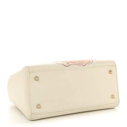 Christian Dior Calfskin Niki De Saint Phalle Amour Medium Lady Dior Off White 4 of 13