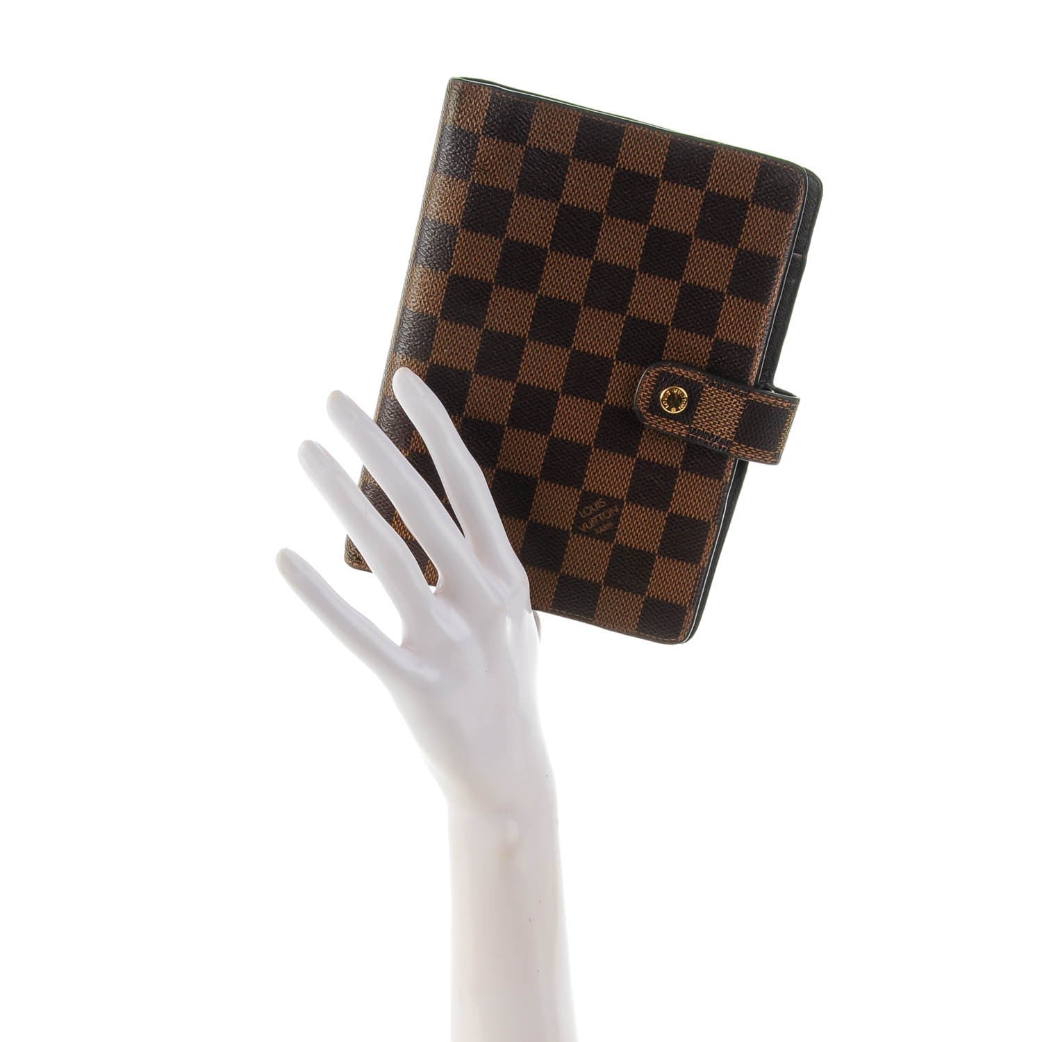 Louis Vuitton Damier Ebene Medium Ring Agenda Cover 2 of 7