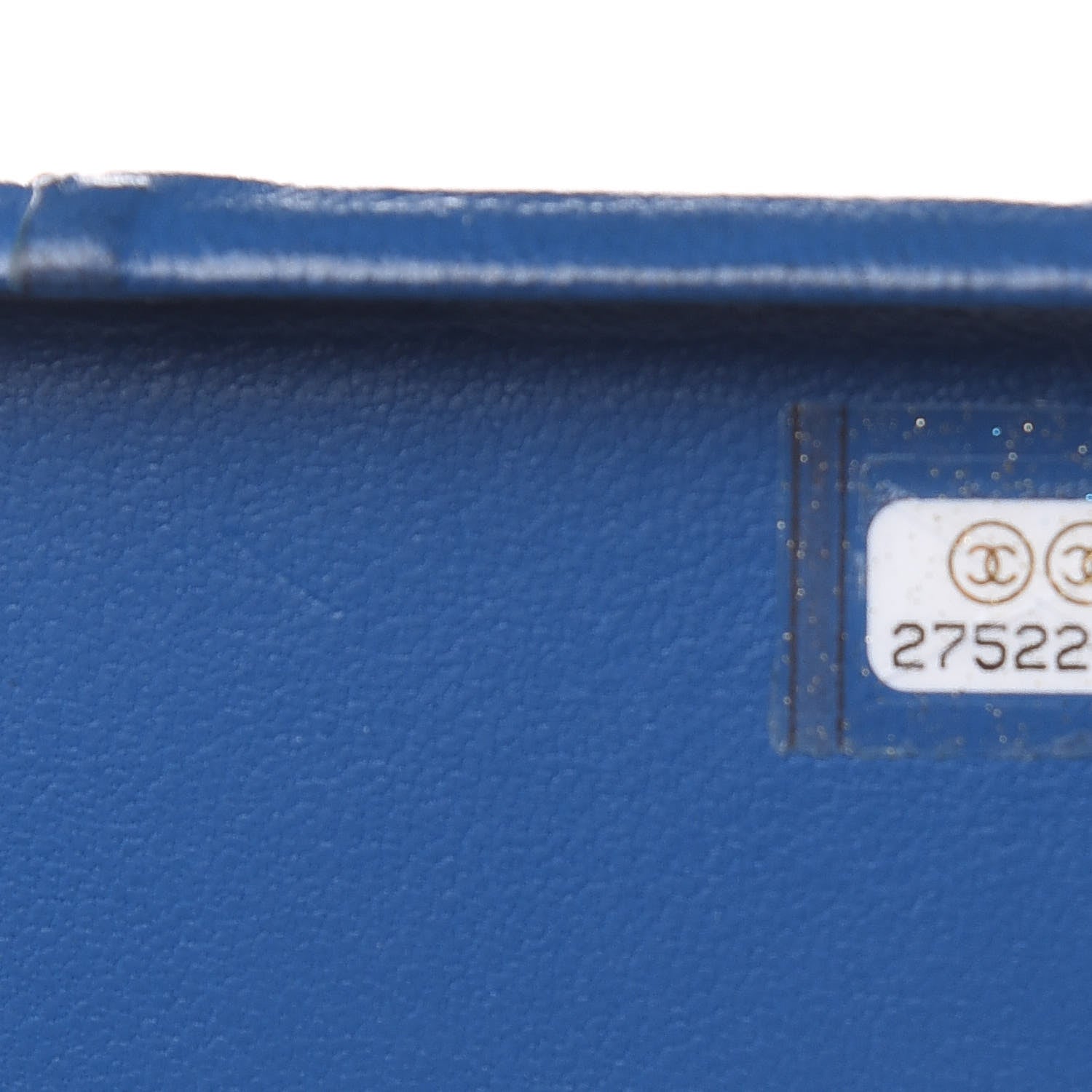 Chanel Lambskin Quilted iPhone X Case Blue 6 of 7