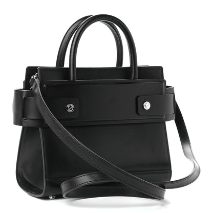 Givenchy Smooth Calfskin Mini Horizon Satchel Black 3 of 10