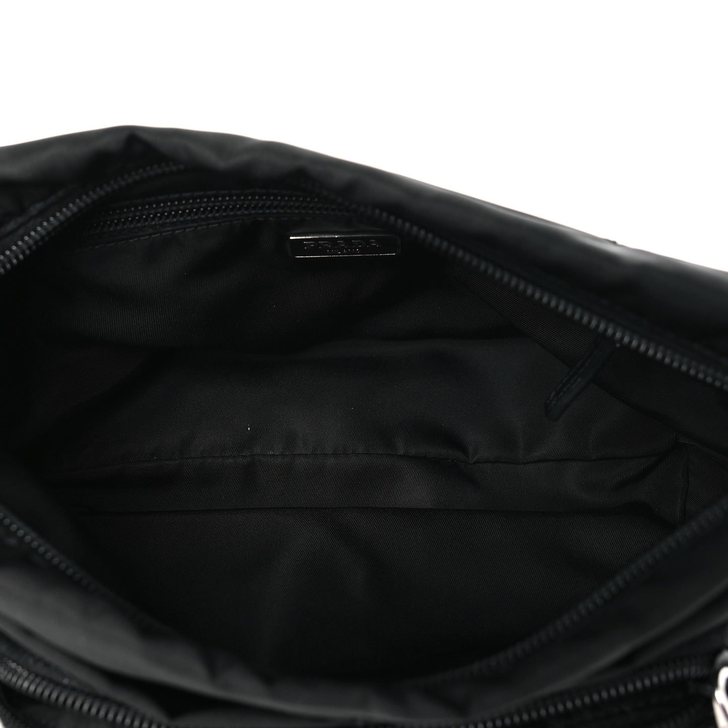 Nylon Vela Cosmetic Pouch Black
