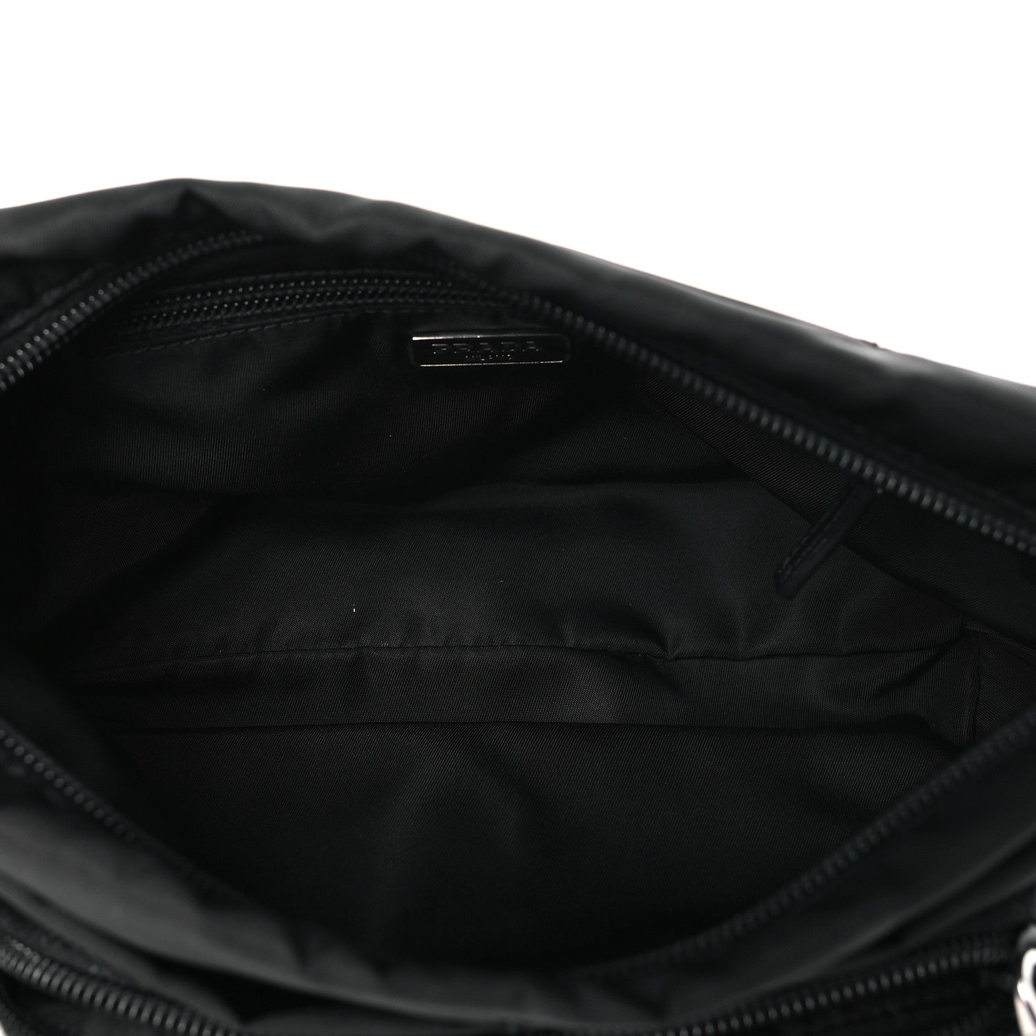 Prada Nylon Vela Cosmetic Pouch Black 5 of 8