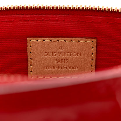 Louis Vuitton Vernis Alma BB Pomme D'Amour 6 of 9