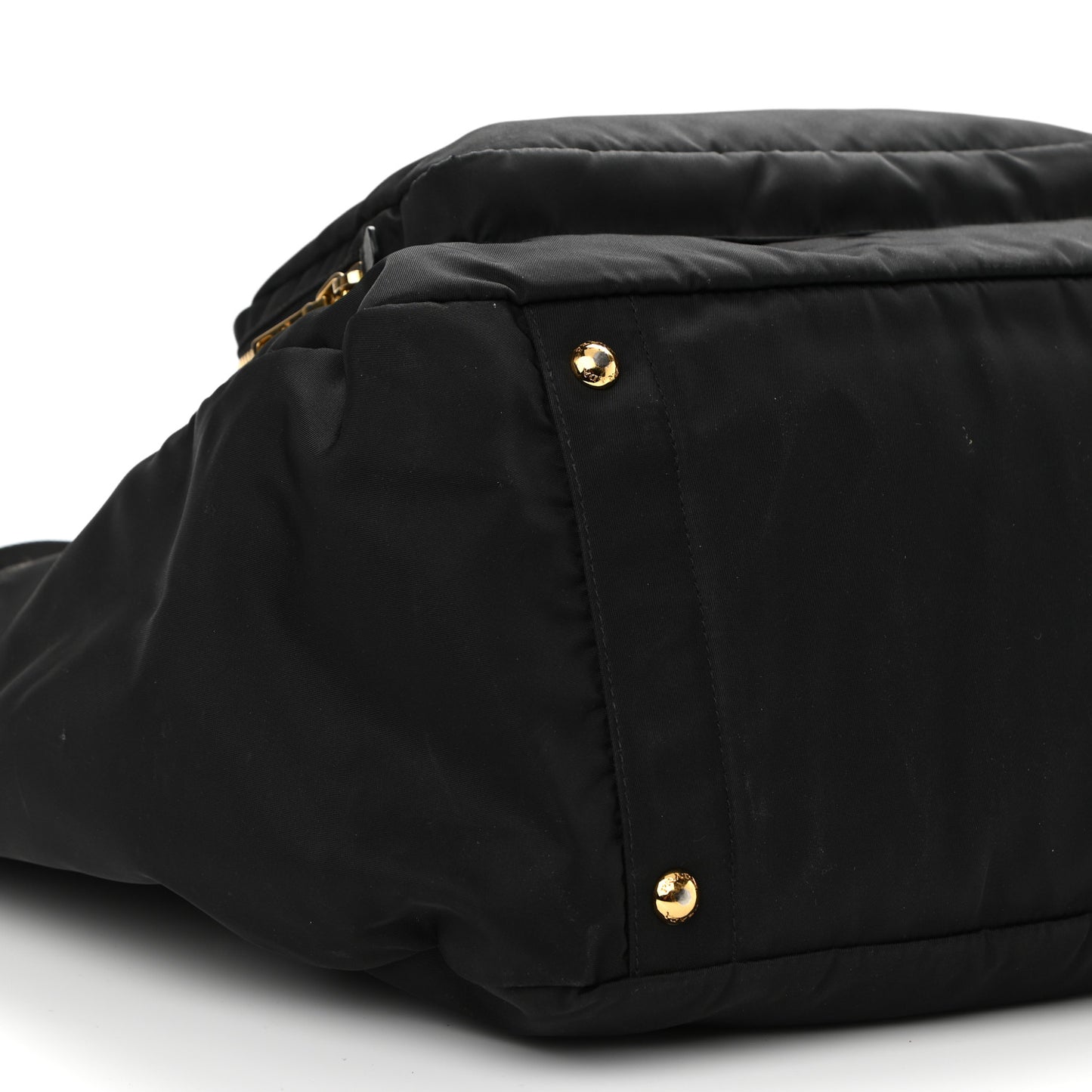 Nylon Vela Baby Bag Black