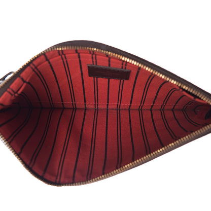 Louis Vuitton Damier Ebene Neverfull MM GM Pochette 5 of 9
