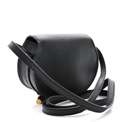 Chloe Calfskin Nano Marcie Saddle Bag Black 3 of 11