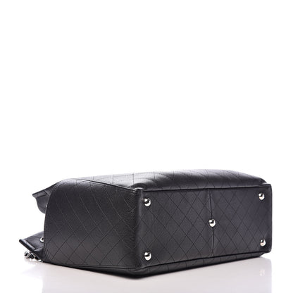 Chanel Grained Calfskin CC Pocket Tote Black 4 of 10