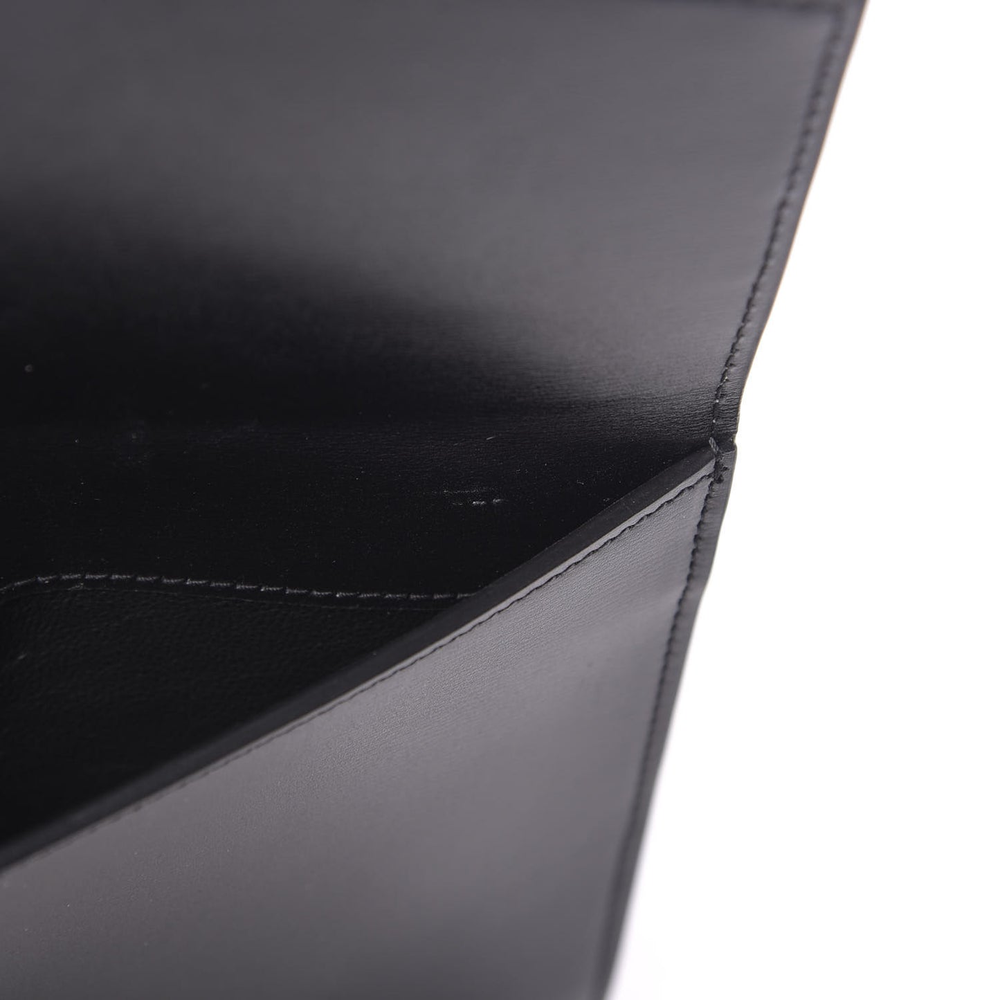 Smooth Calfskin Monogram Sulpice Chain Wallet Black Crema Soft