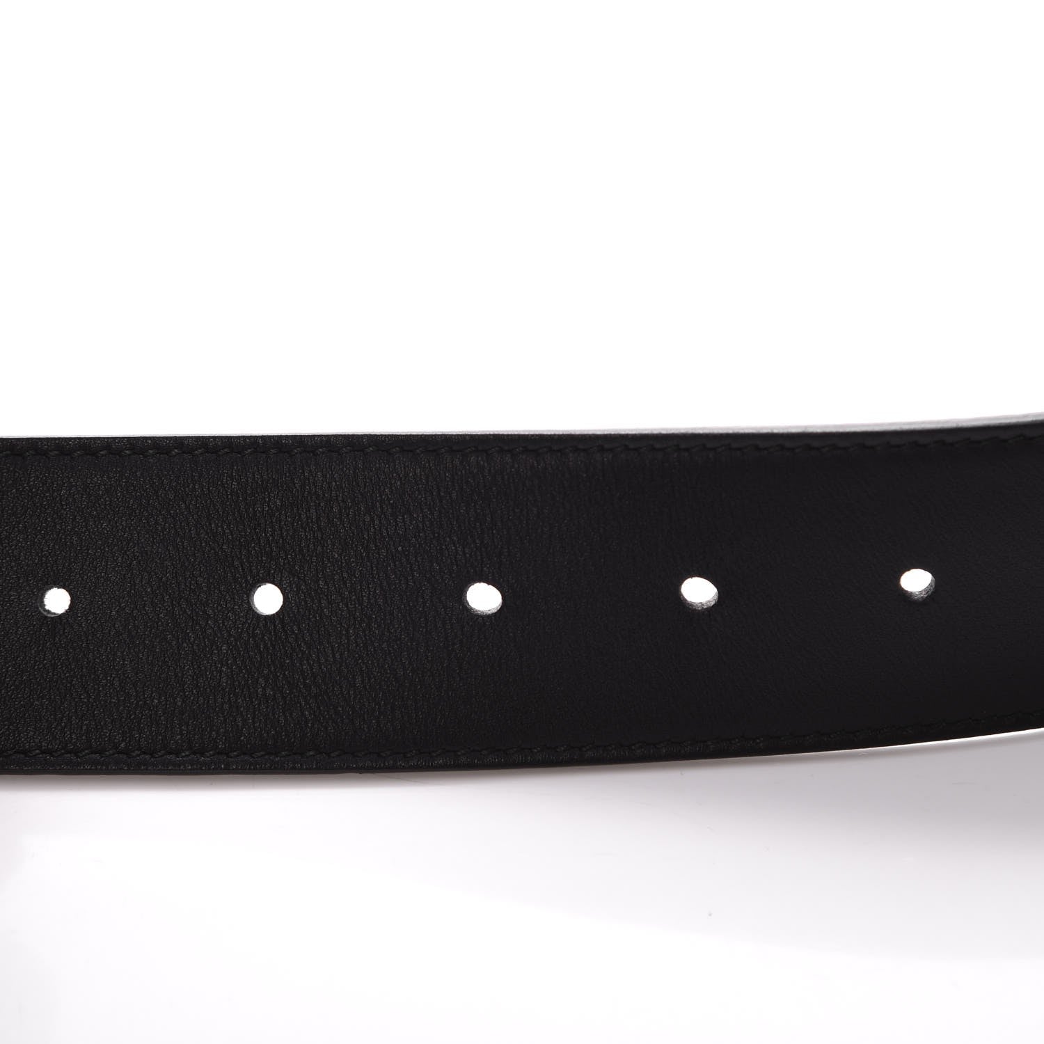 Gucci Calfskin Double G 40mm Belt 80 32 Black 5 of 7