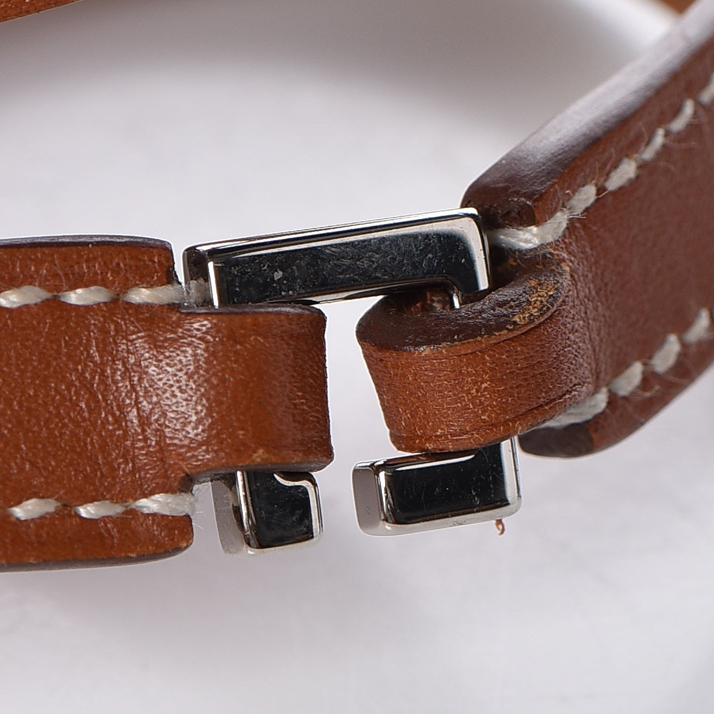 Barenia Rivale Double Tour Bracelet S Fauve