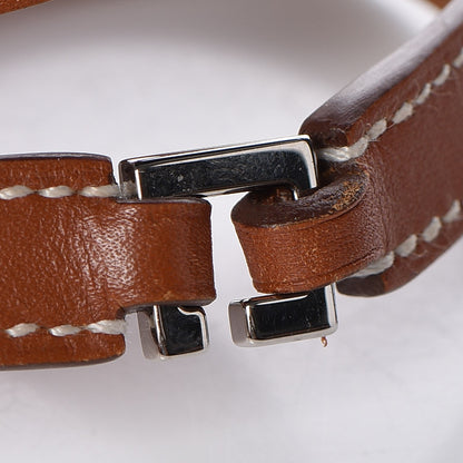 Hermes Barenia Rivale Double Tour Bracelet S Fauve 4 of 6