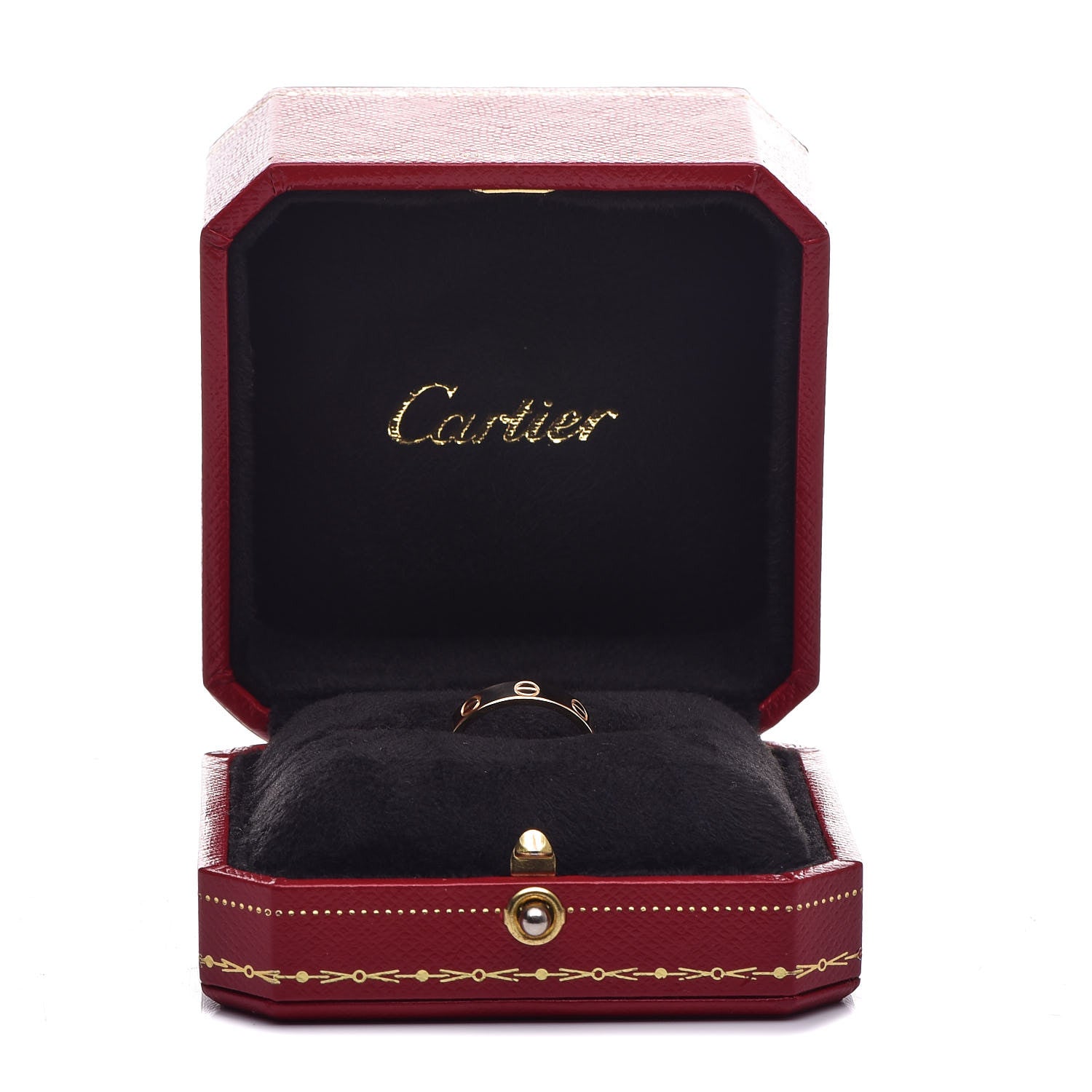 Cartier 18K Yellow Gold 3.5mm LOVE Wedding Band Ring 50 5.25 8 of 8