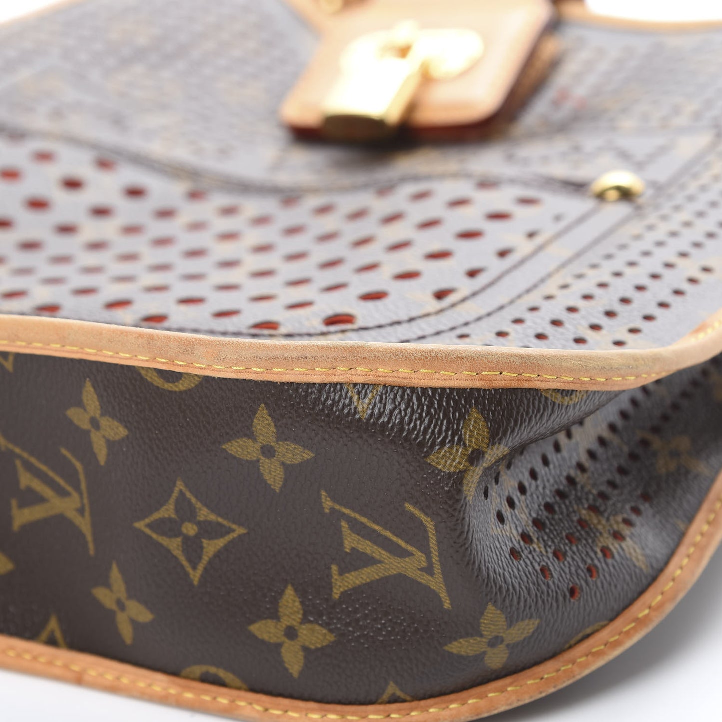 Monogram Perforated Musette Orange