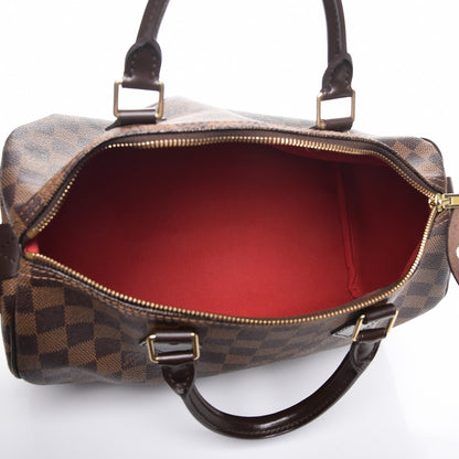 Louis Vuitton Damier Ebene Speedy 30 5 of 8