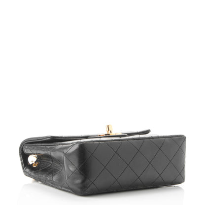 Chanel Lambskin Quilted Mini Square Flap Black 5 of 11