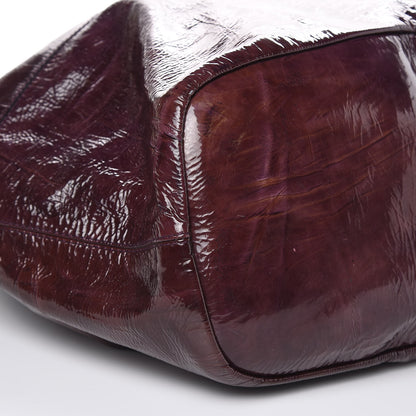 Givenchy Crinkled Patent Large Nightingale Purple 8 of 14