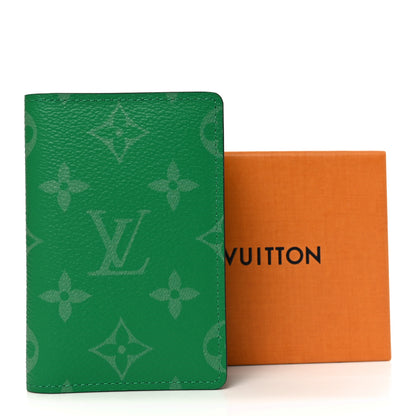 Louis Vuitton Taigarama Pocket Organizer NM Cactus Green 7 of 7