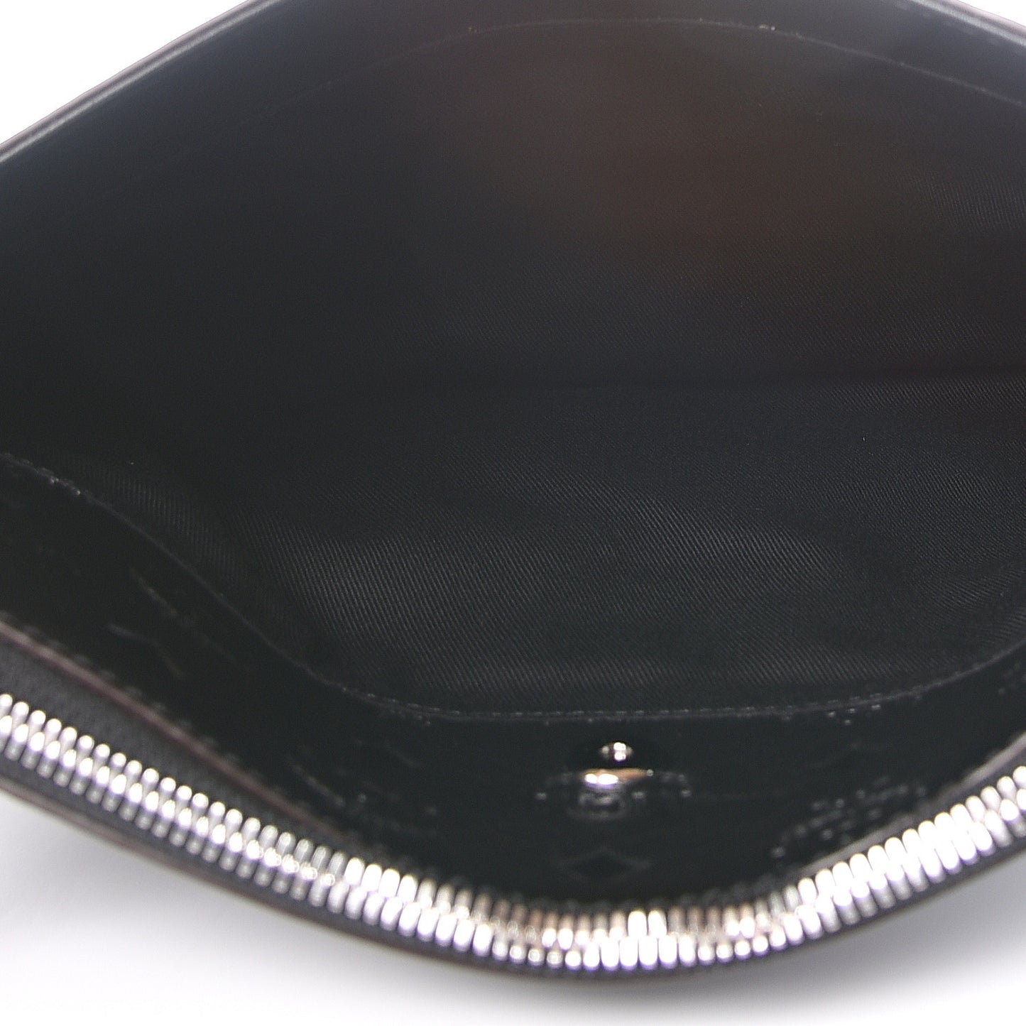 Calfskin Ottomar Monogram Medium Crossbody Pouch Black