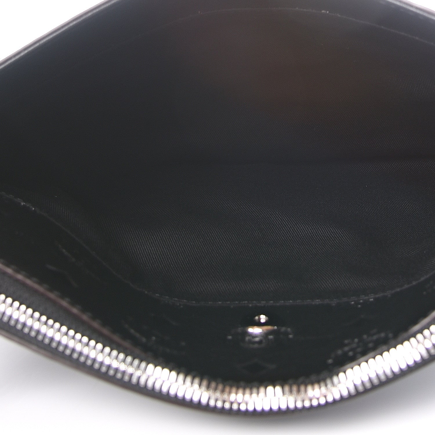 MCM Calfskin Ottomar Monogram Medium Crossbody Pouch Black 4 of 11