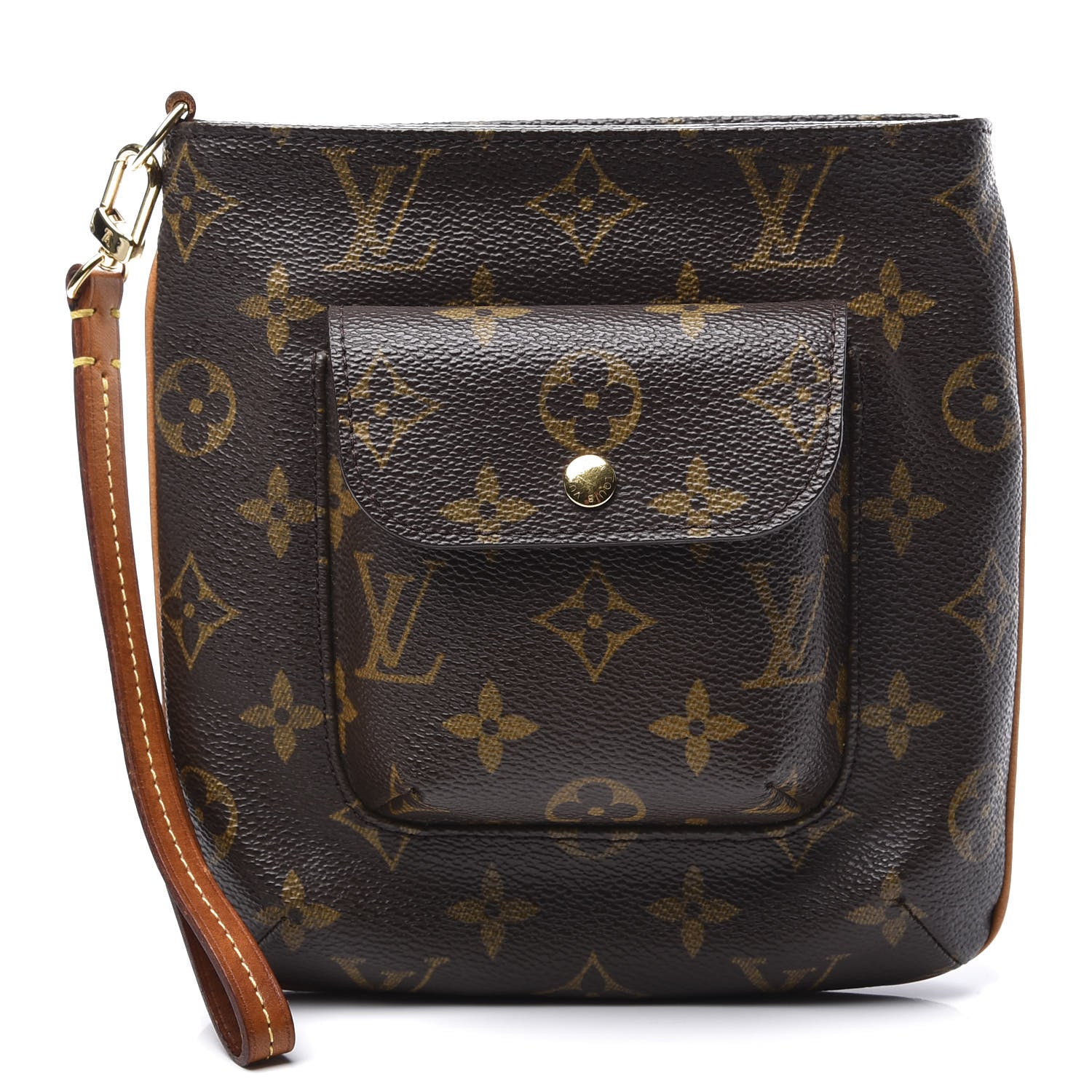 Louis Vuitton Monogram Partition Wristlet 1 of 9