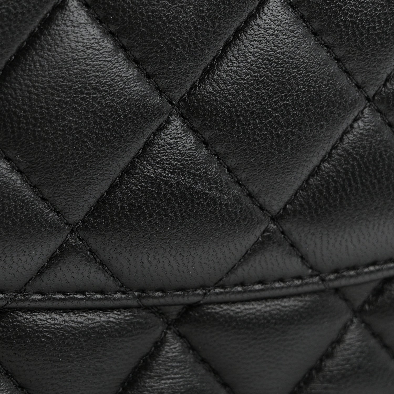 Chanel Lambskin Quilted Medium Rue Cambon Charms Double Flap Black 14 of 14