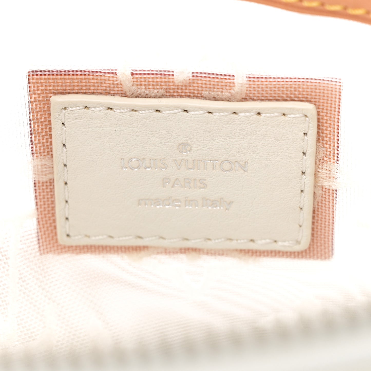Monogram Transparence Lockit White