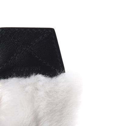 Givenchy Faux Fur Logo Bag Strap White 5 of 6