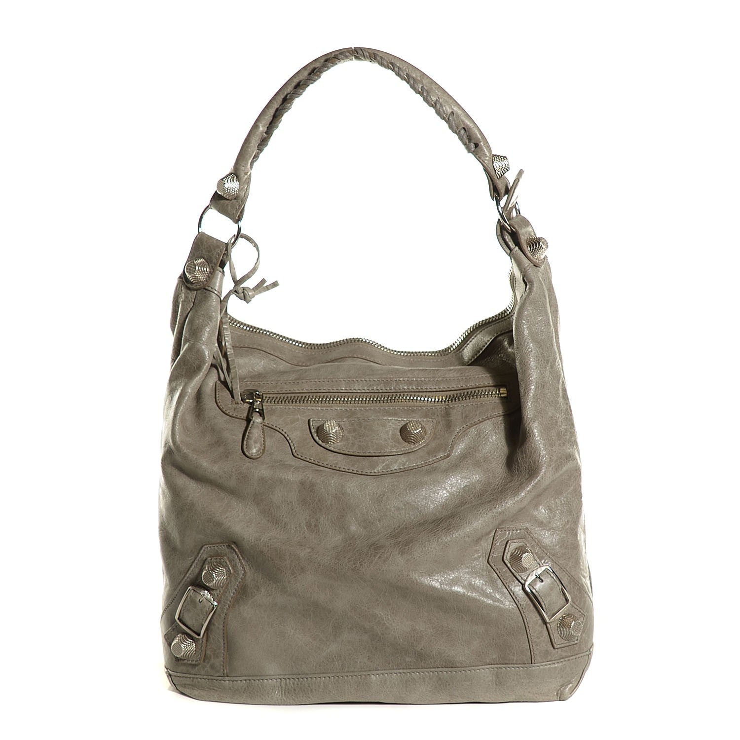 Balenciaga Agneau Giant 21 Silver Hardware Day Hobo Argent 1 of 13