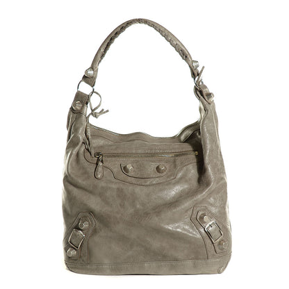 Balenciaga Agneau Giant 21 Silver Hardware Day Hobo Argent 1 of 13