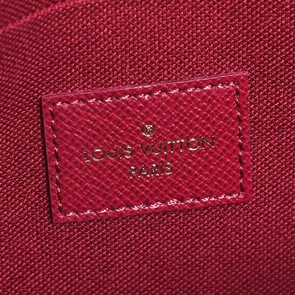 Louis Vuitton Monogram Pochette Felicie Chain Wallet Fuchsia 6 of 13