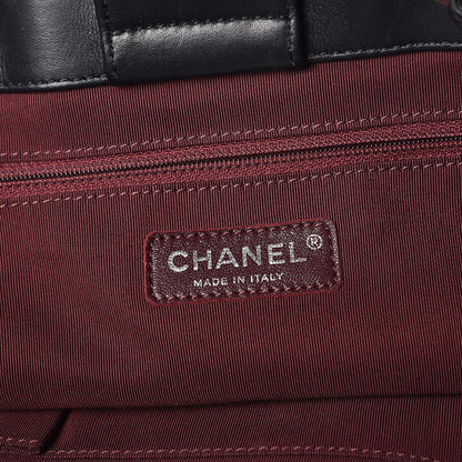 Chanel Calfskin Caviar Quilted Large Shopping Tote Black 6 of 9