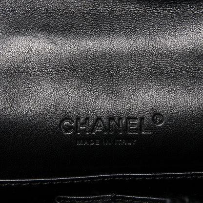 Chanel Tweed Quilted CC Clasp Flap Black 6 of 7