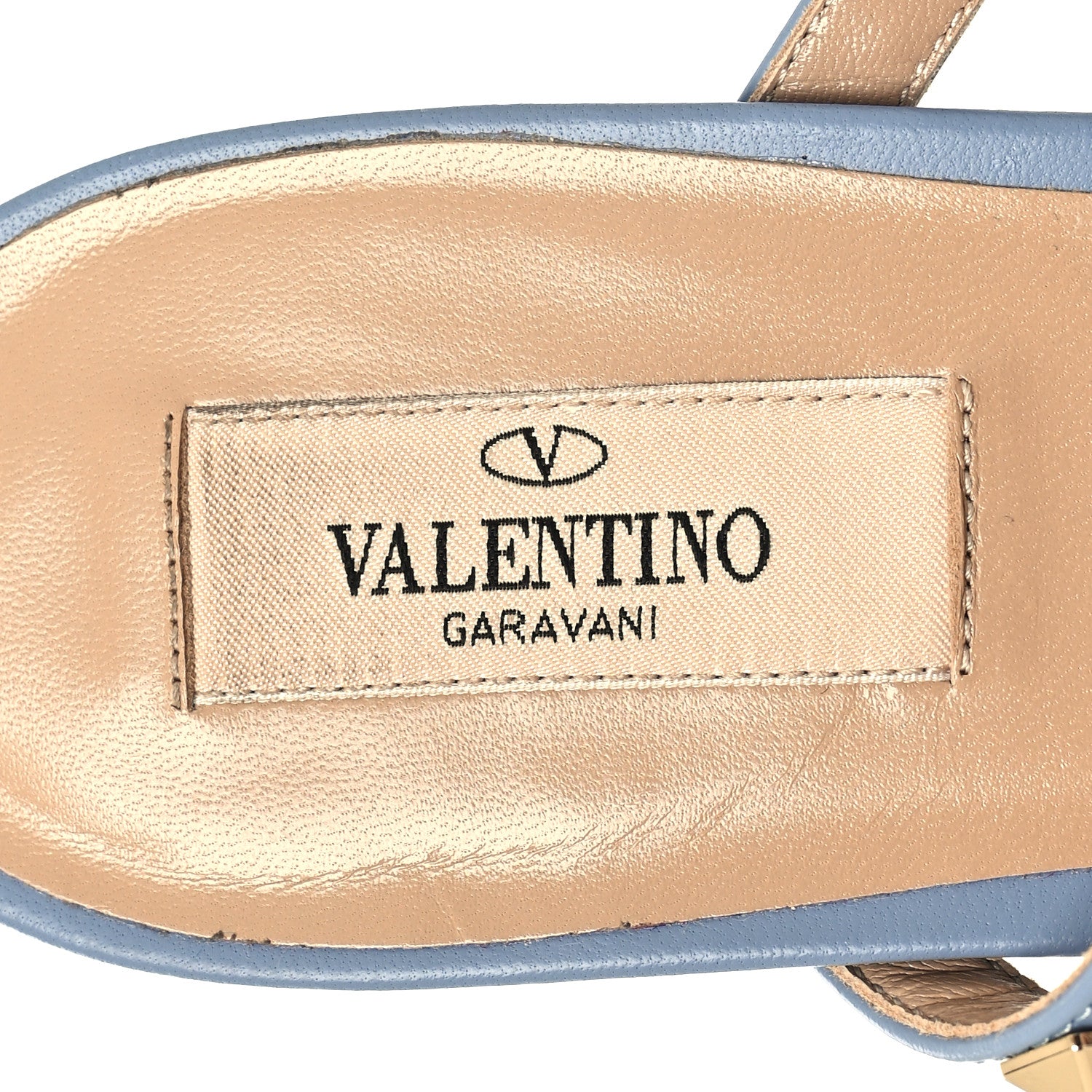 Valentino Garavani Calfskin Rockstud 50mm Flip Flop Thong Sandals 41 Niagara 8 of 9