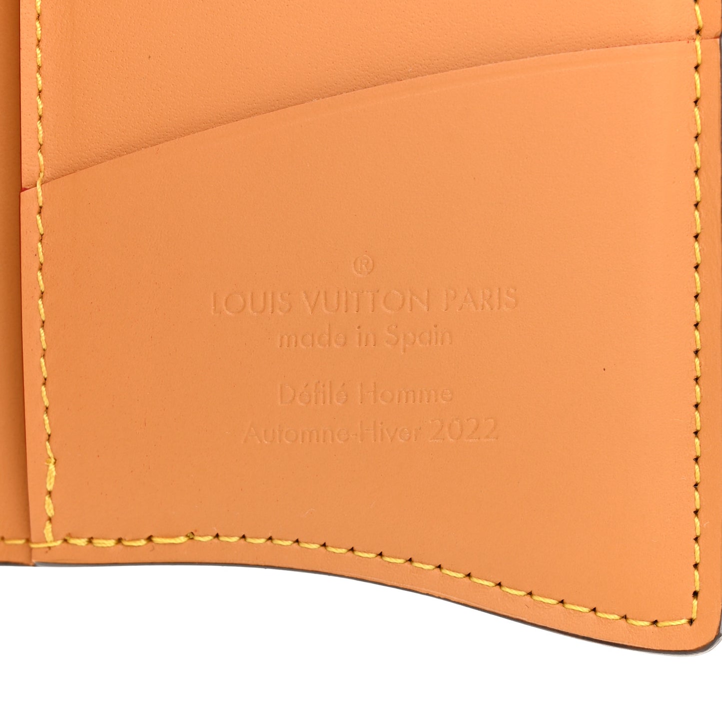 Monogram Blurry Pocket Organizer
