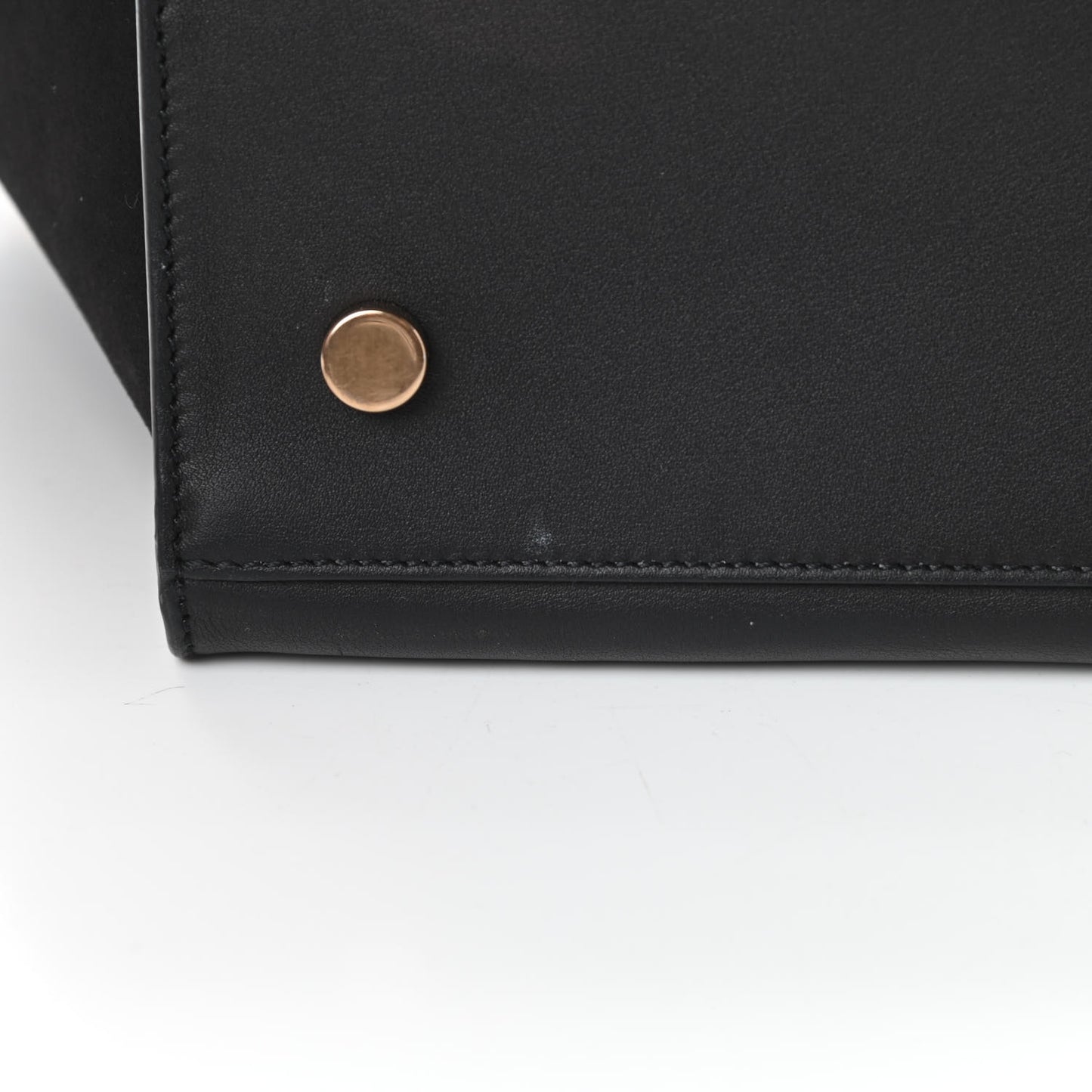 Calfskin Small Monogram Downtown Cabas Black