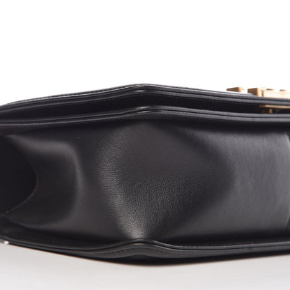Chanel Calfskin Chevron Embroidered Medium Boy By The Sea Flap Black 6 of 10