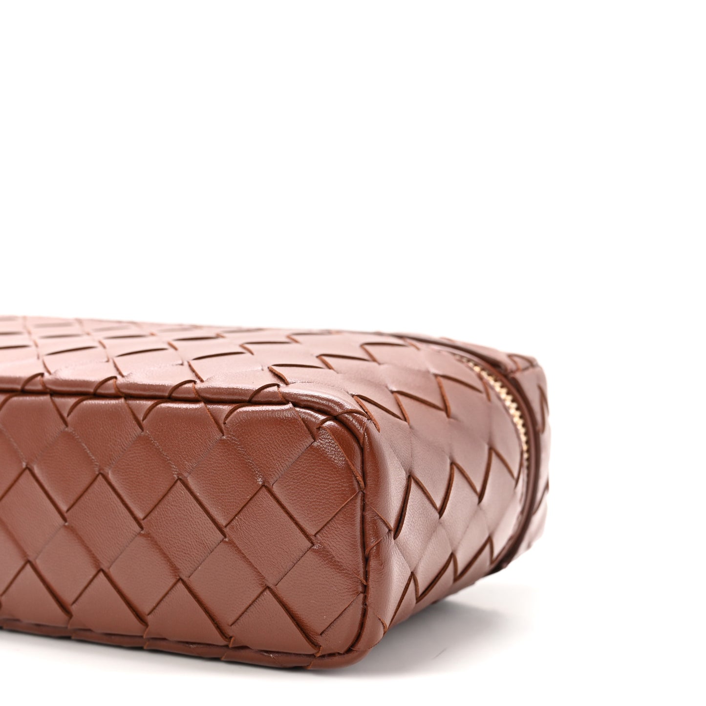 Nappa Intrecciato Bang Bang Vanity Case Sapele