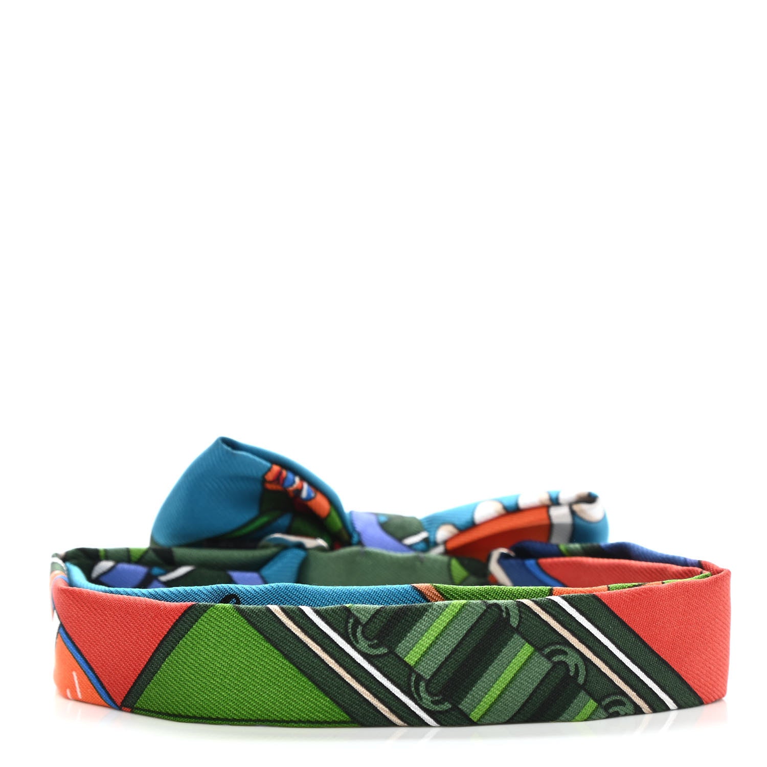 Hermes Silk Twill Flots, Fleurs Et Frontaux Mini Bow Tie 2 of 5