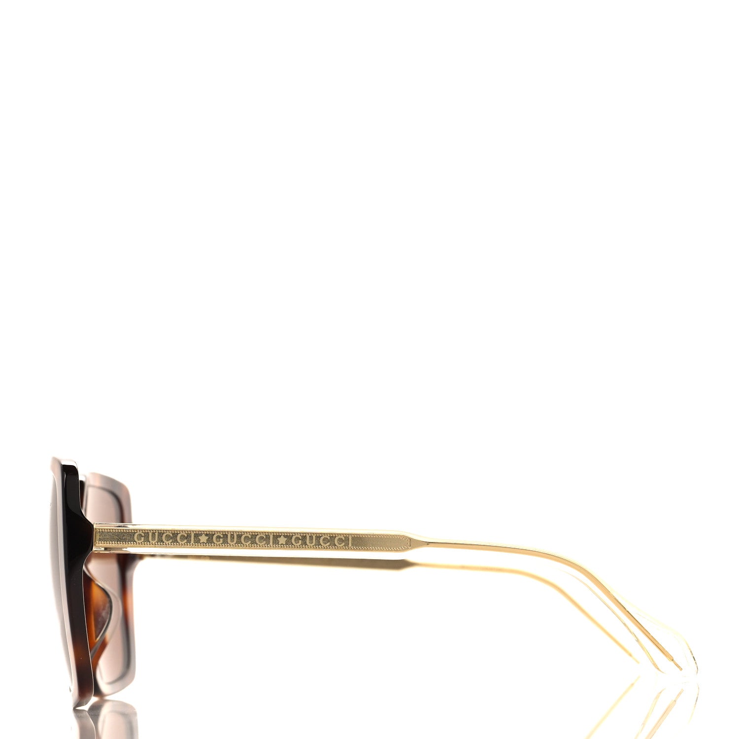 Gucci Acetate Square Frame GG0567SA Sunglasses  Tortoiseshell 3 of 7