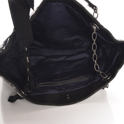 Lanvin Lambskin Quilted Large Amelia Tote Black 5 of 6