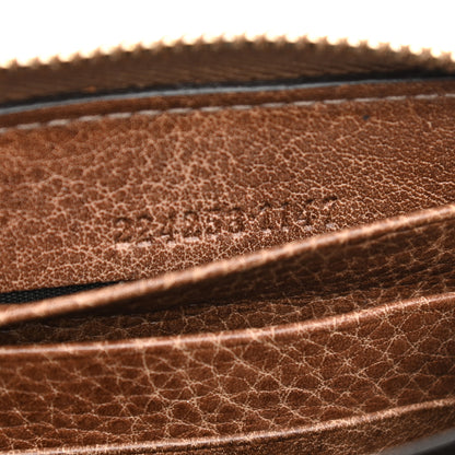 Gucci Guccissima Bamboo Tassel Zip Around Wallet Light Brown 7 of 9