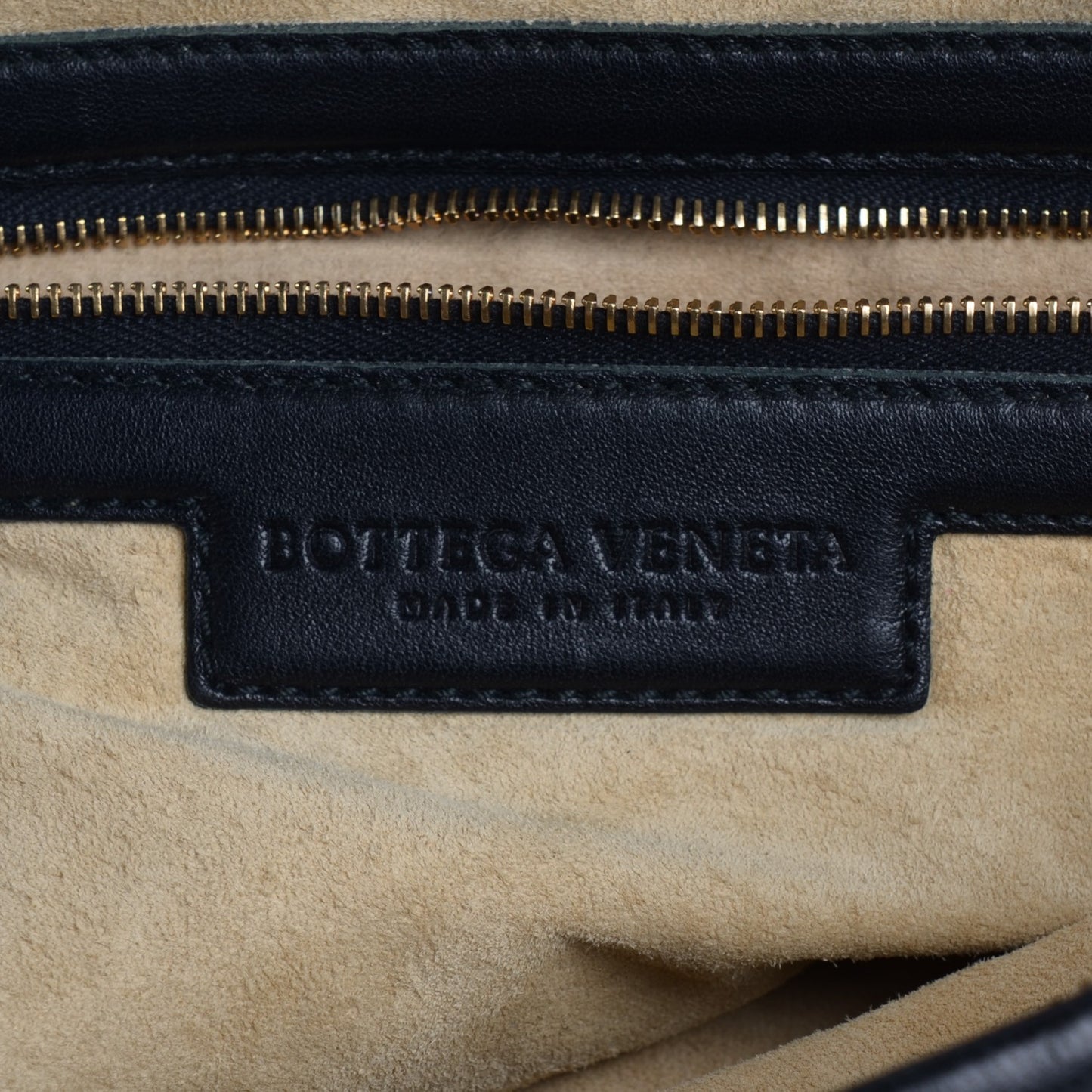 Nappa Intrecciato Large Veneta Hobo Nero Black