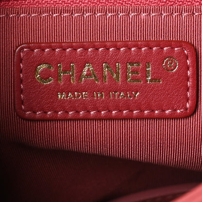 Chanel Calfskin Stitched Small Flap Bag Pink 6 of 10